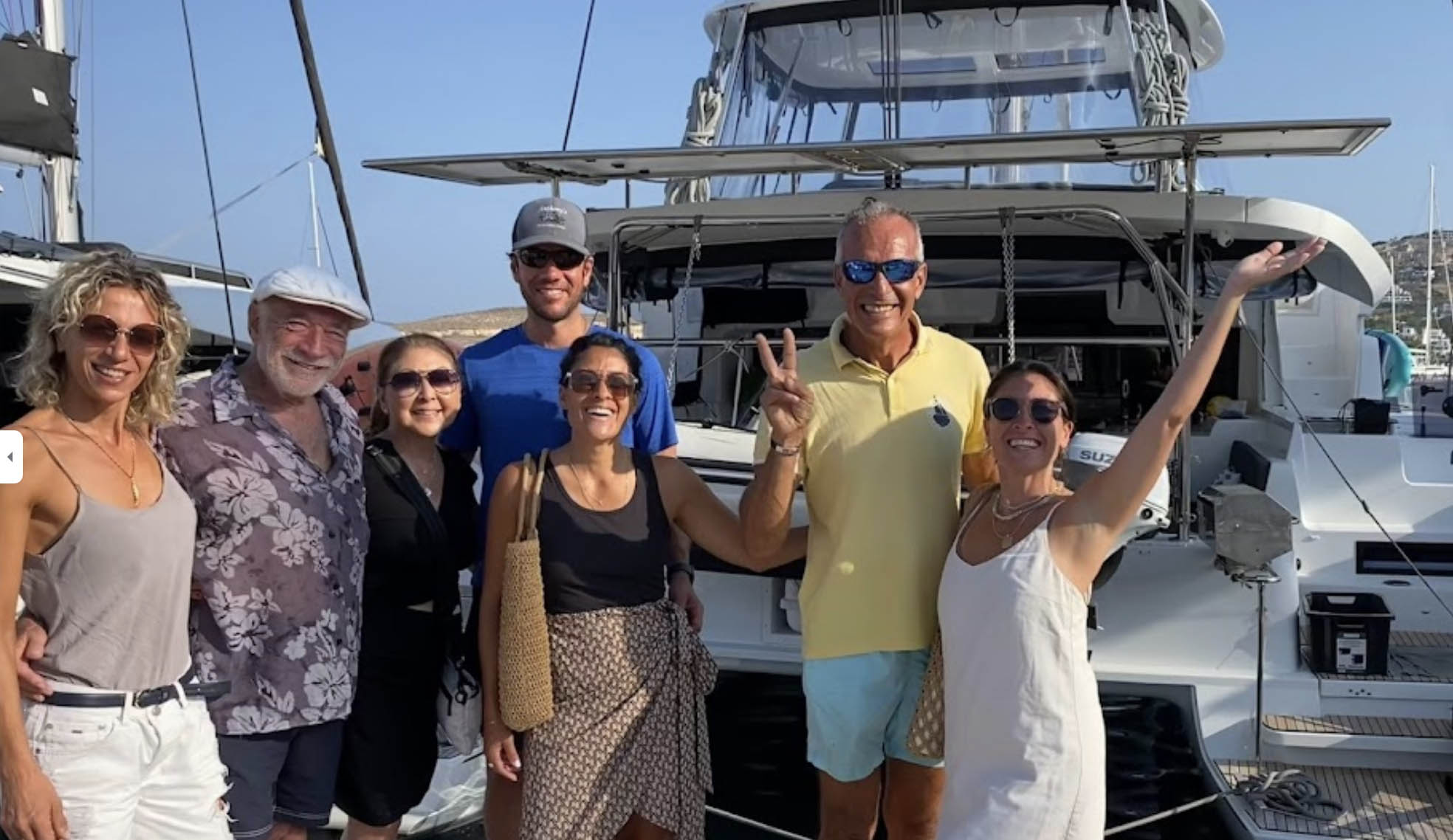 Yacht charter with skipper and hostess